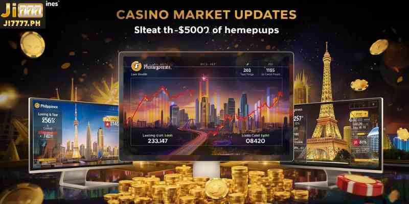 Casino market updates in the Philippines showing online gaming growth