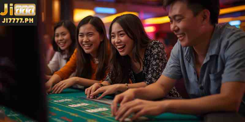 Filipino players enjoying baccarat online