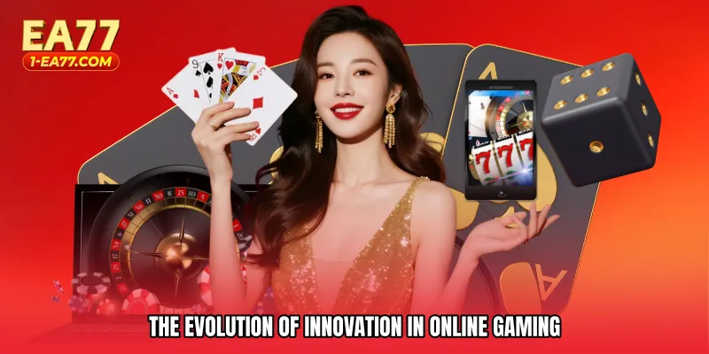 The evolution of innovation in online gaming