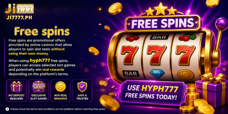 Free spins are promotional offers provided by online casinos that allow players to spin slot reels without using their own money.